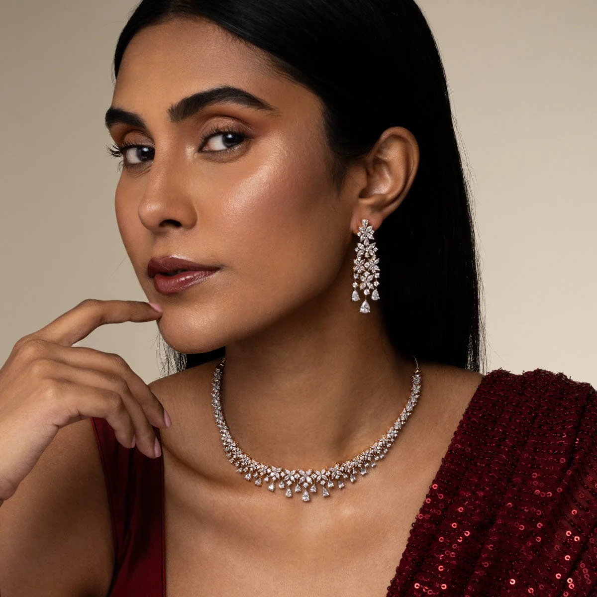 Zircon Necklace 190977 - Image 3