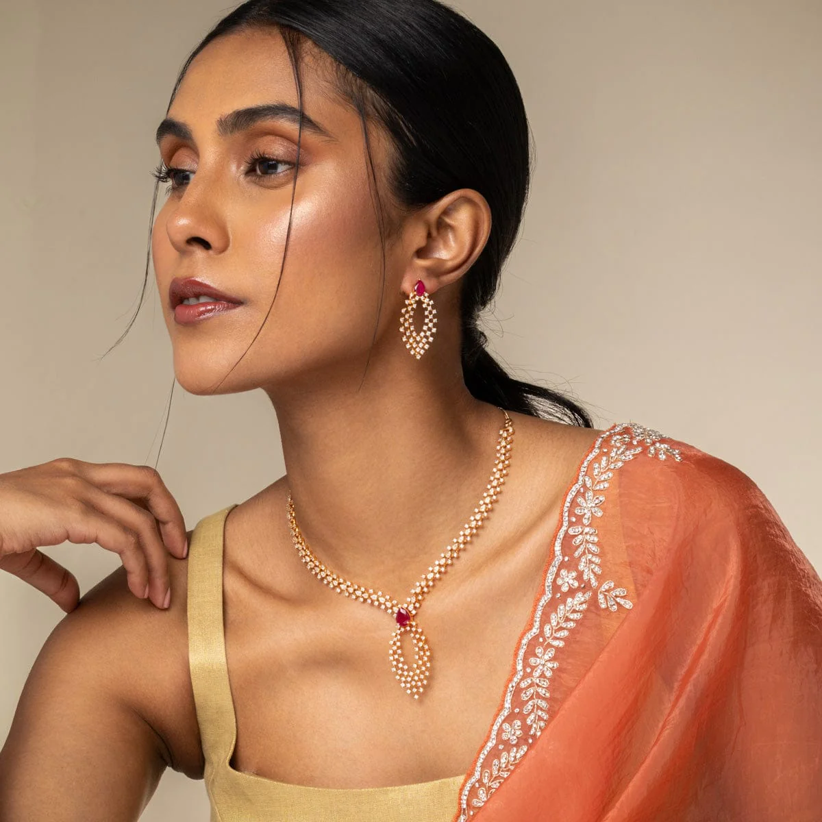 Zircon Necklace 190978 - Image 3