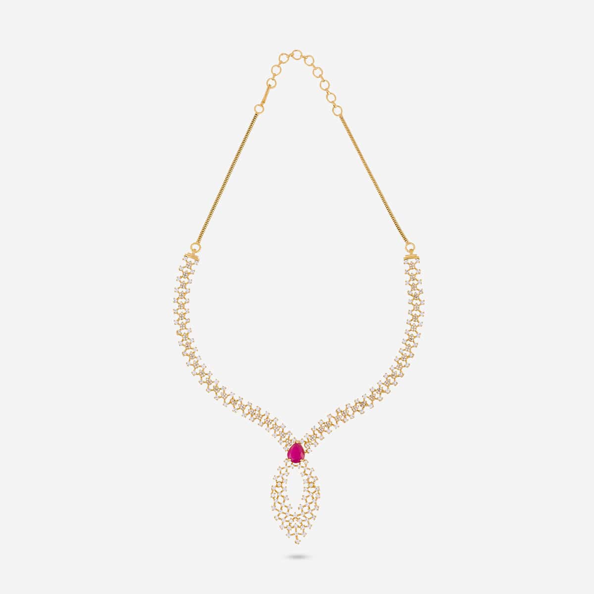 Zircon Necklace 190978 - Image 4