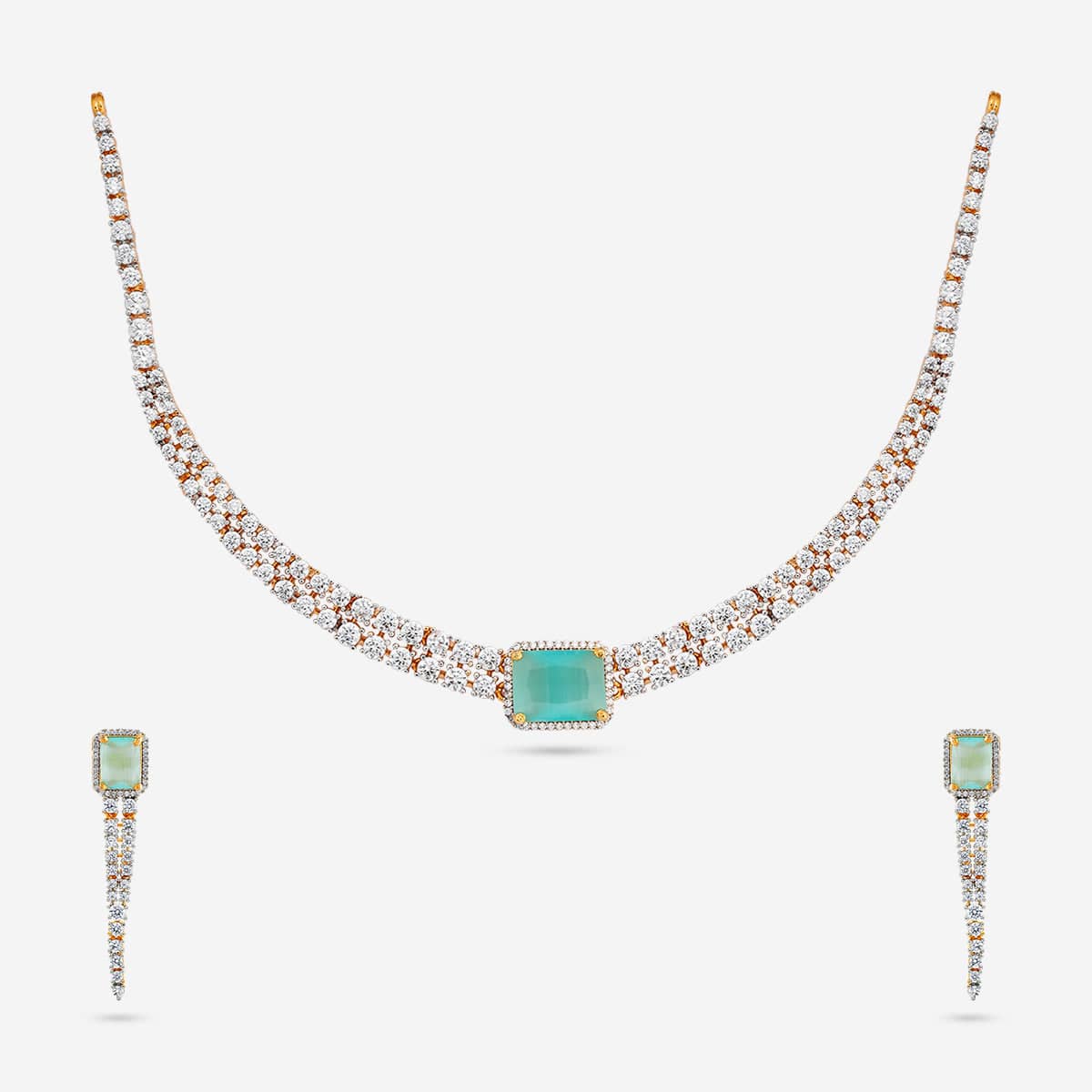 Zircon Necklace 191034 - Image 11