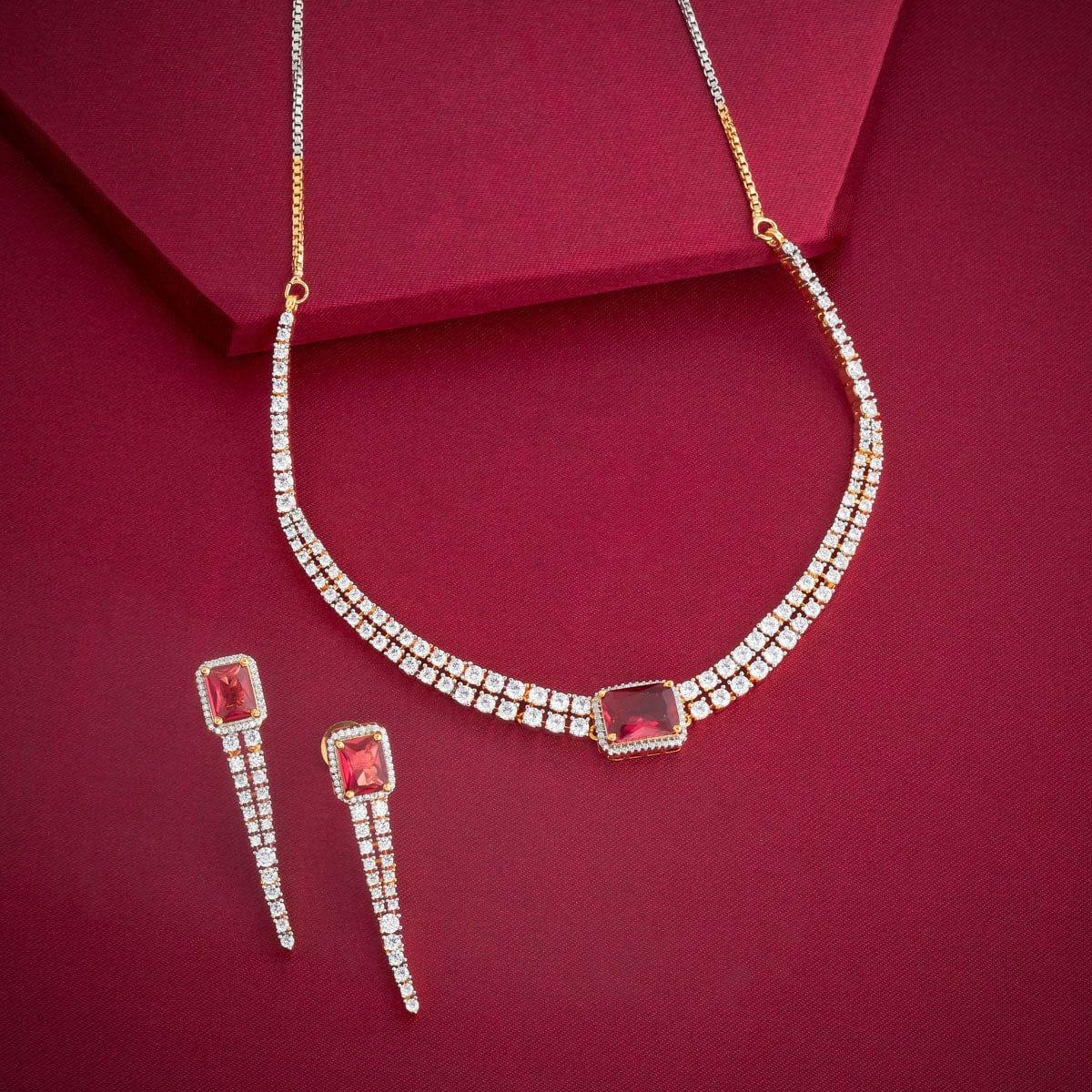 Zircon Necklace 191034 - Image 2