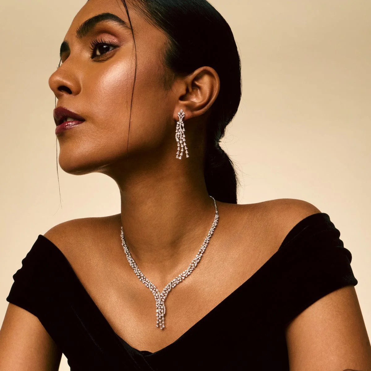 Zircon Necklace 191036 - Image 8