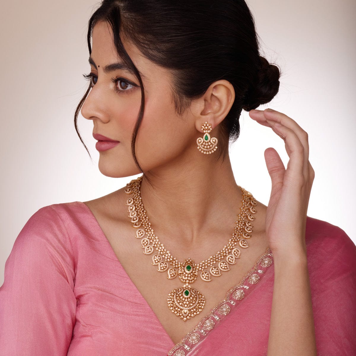 Zircon Necklace 191048 - Image 3