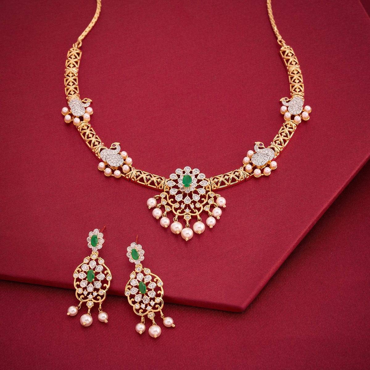 Zircon Necklace 191050 - Image 7