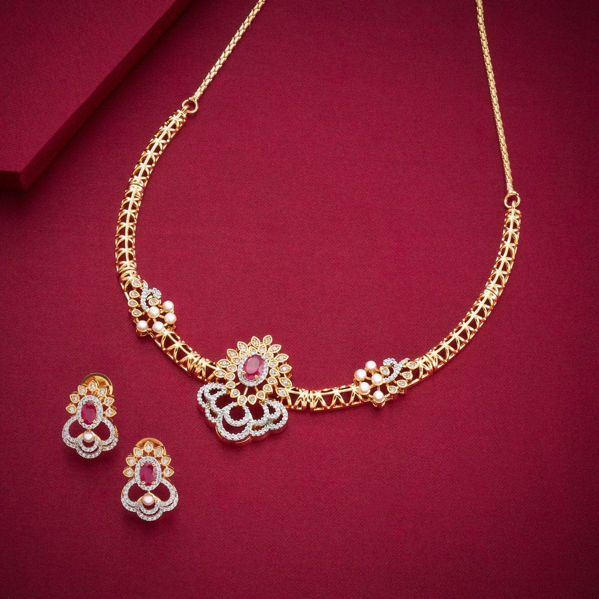 Zircon Necklace 191052 - Image 2