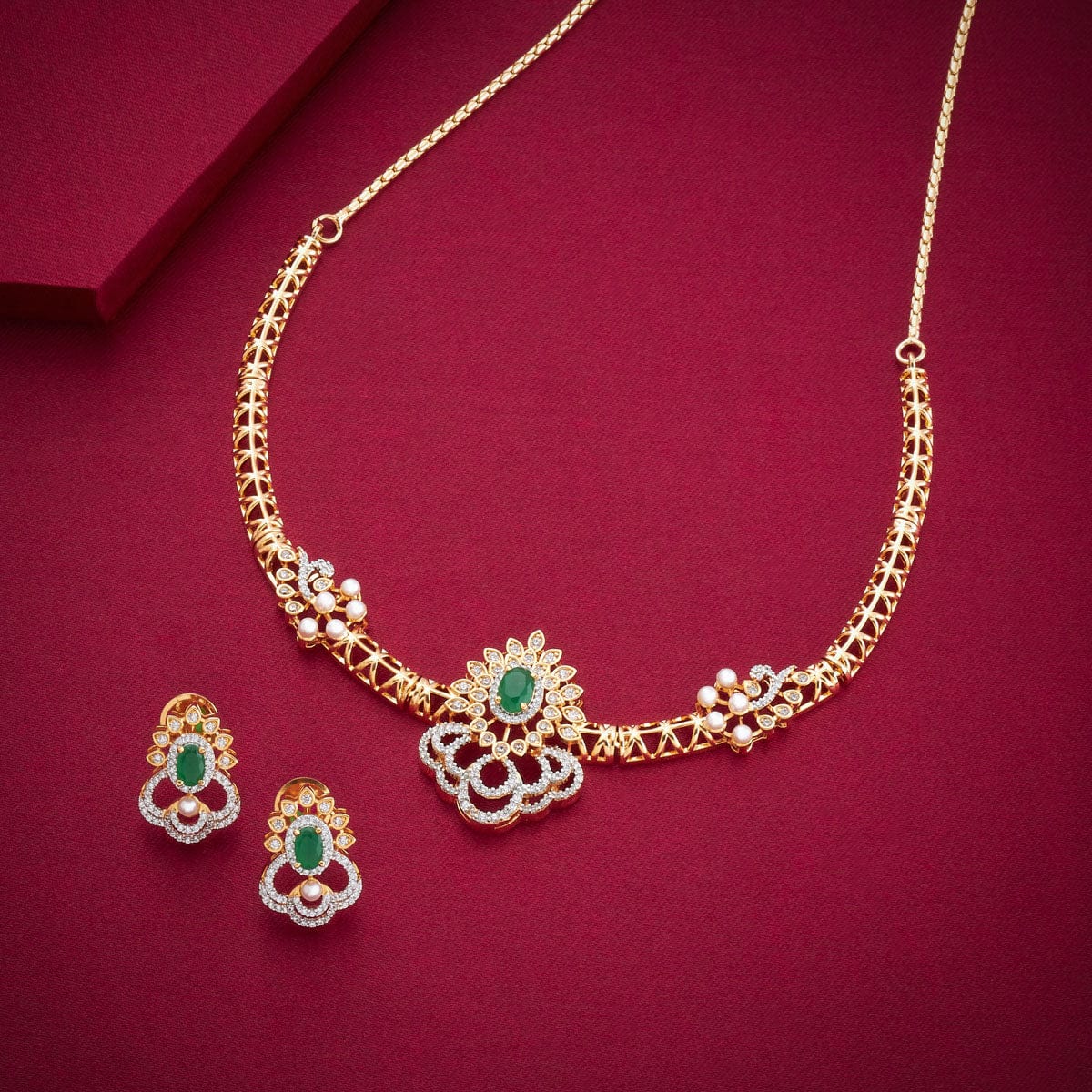 Zircon Necklace 191052 - Image 7