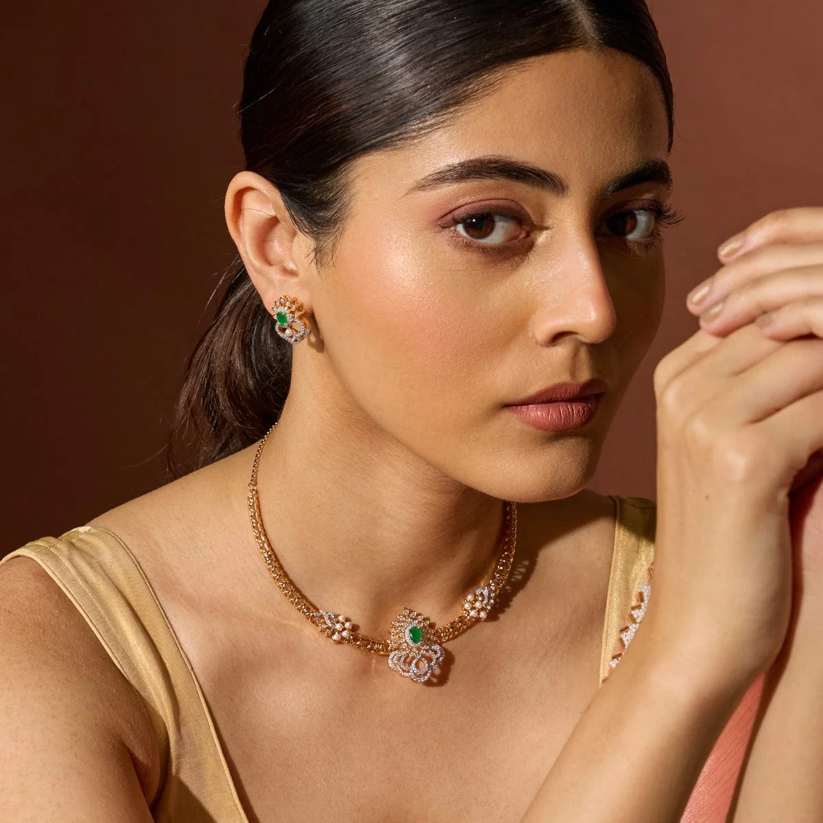 Zircon Necklace 191052 - Image 8
