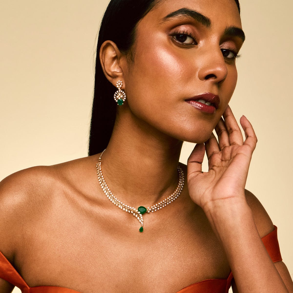 Zircon Necklace 191056 - Image 8
