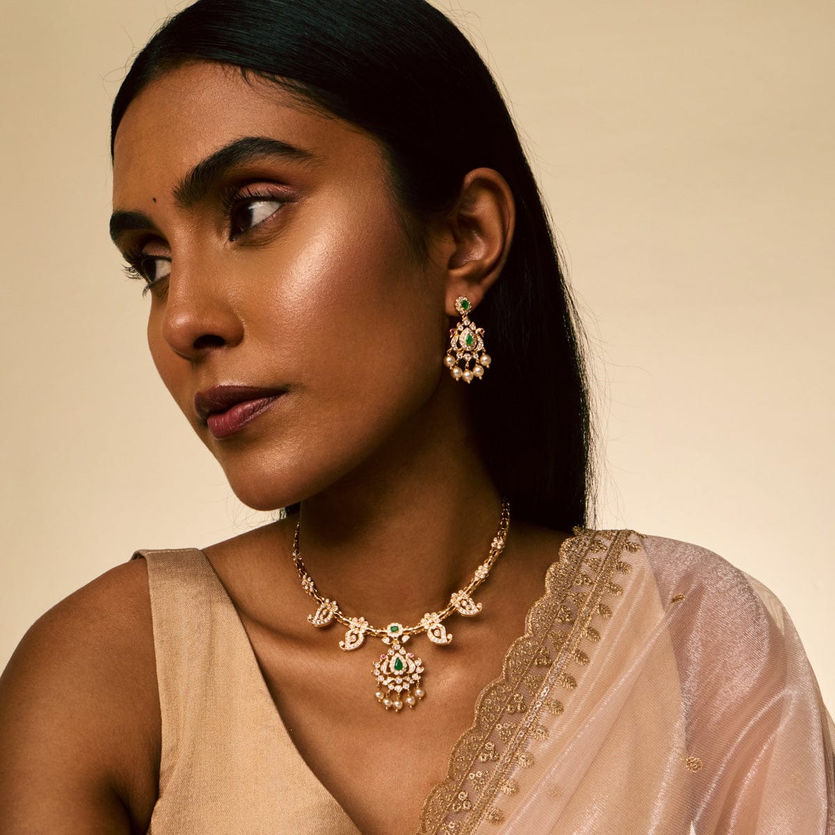Zircon Necklace 191060 - Image 8