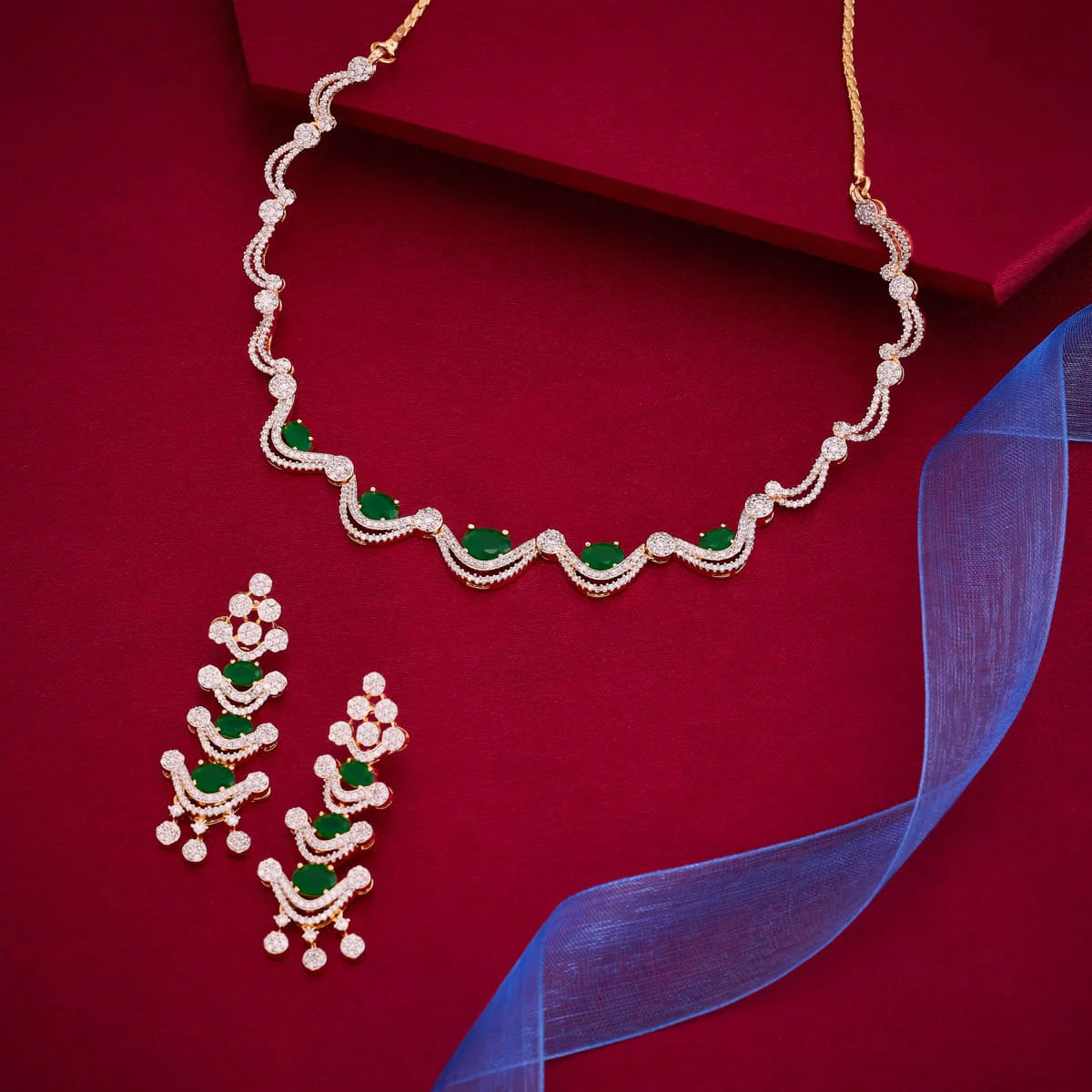 Zircon Necklace 191695 - Image 7