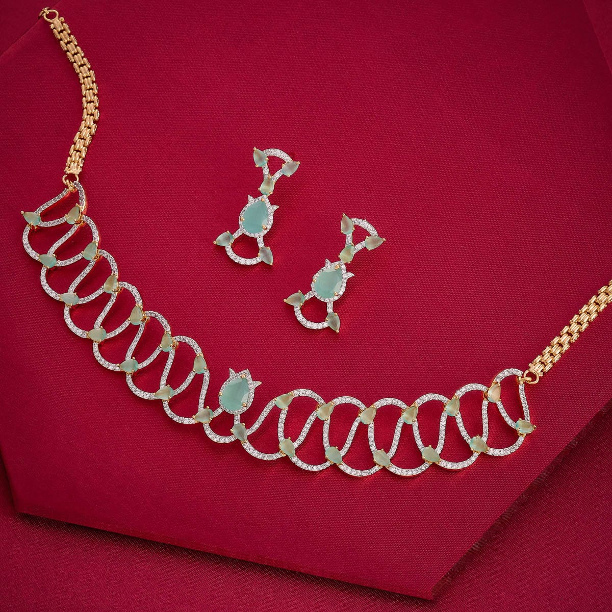 Zircon Necklace 191696 - Image 13