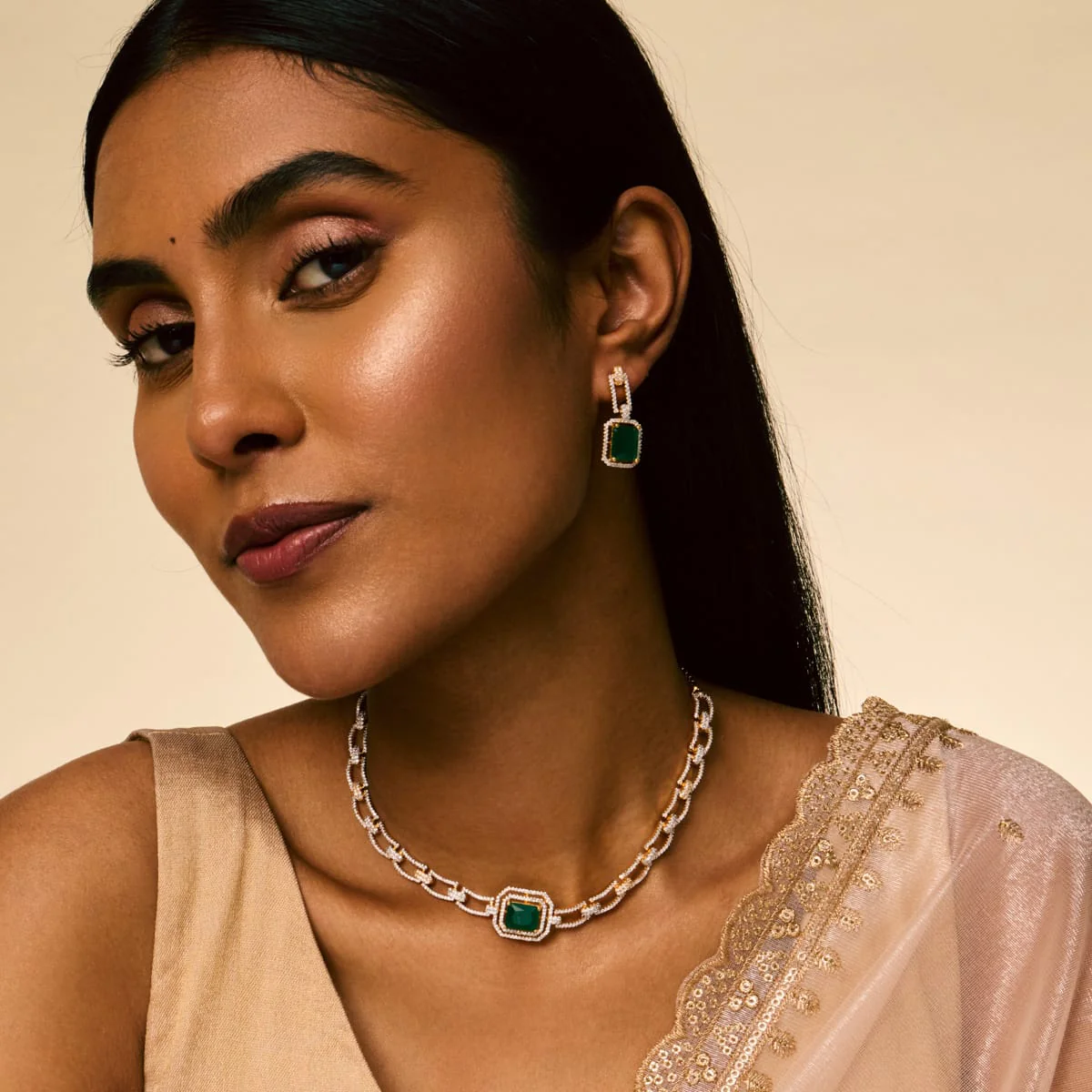 Zircon Necklace 191698 - Image 3