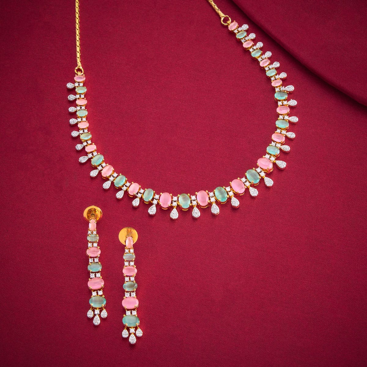 Zircon Necklace 191700 - Image 18