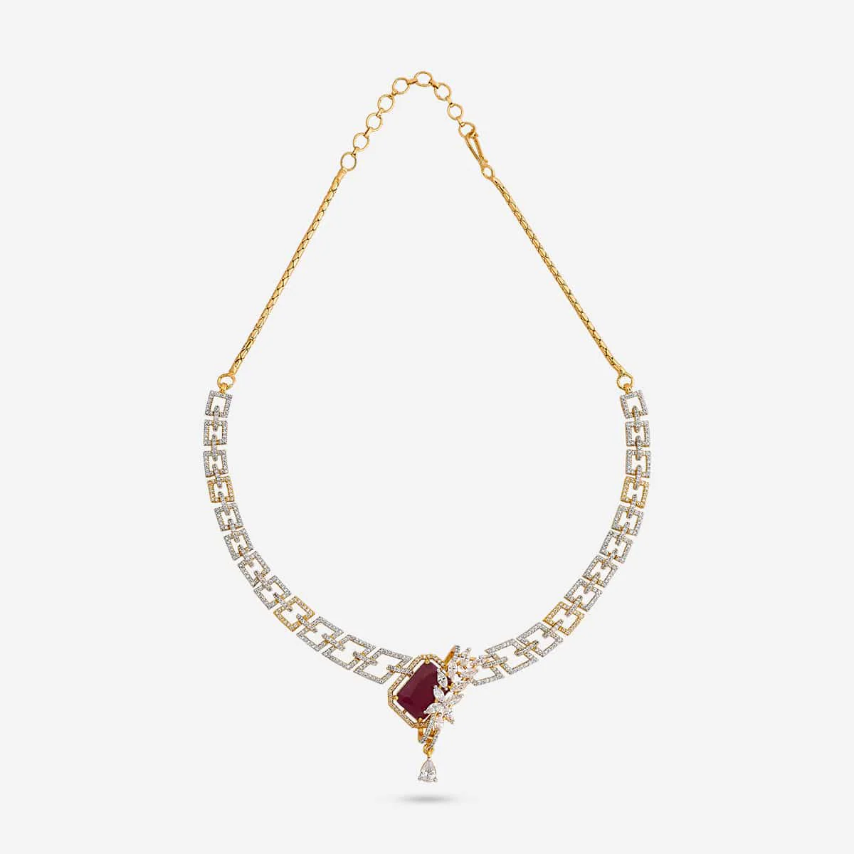 Zircon Necklace 191701 - Image 4