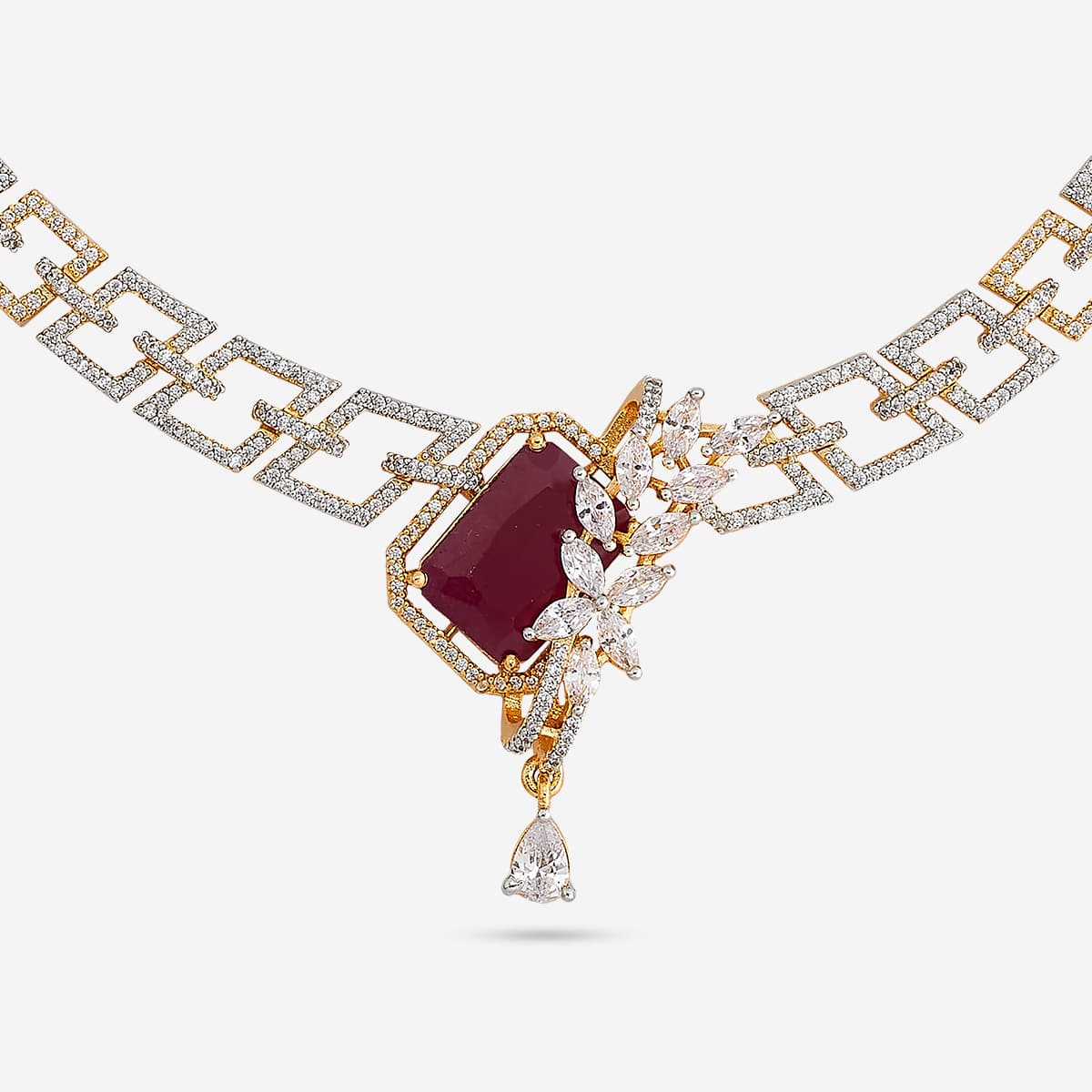 Zircon Necklace 191701 - Image 5