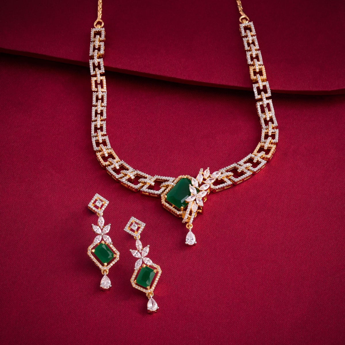 Zircon Necklace 191701 - Image 8