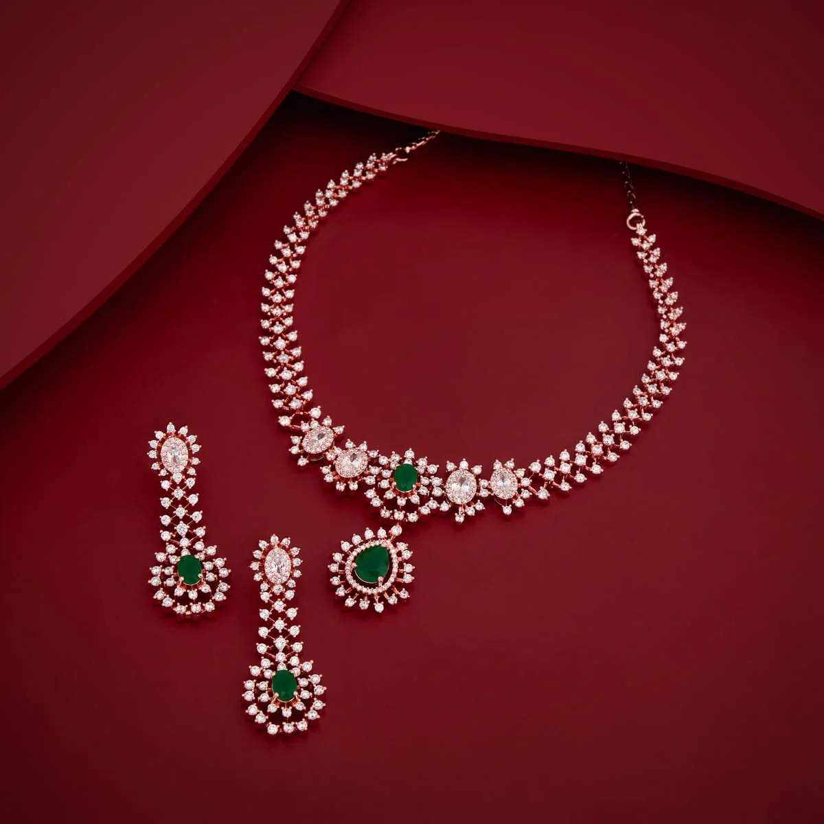 Zircon Necklace 191702 - Image 13