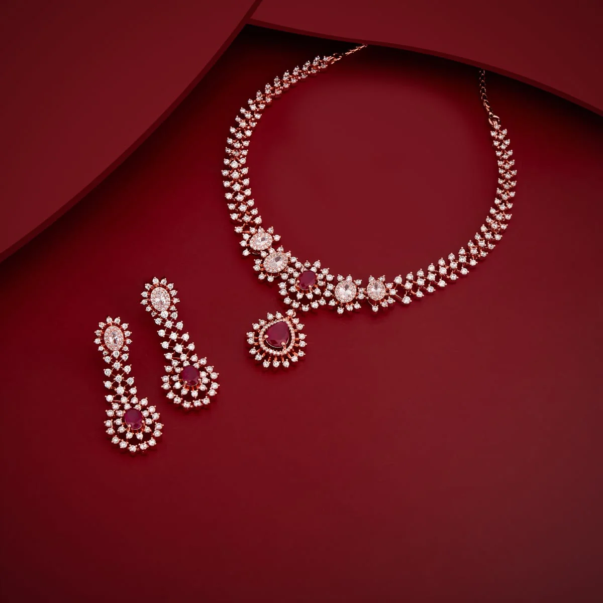 Zircon Necklace 191702 - Image 18