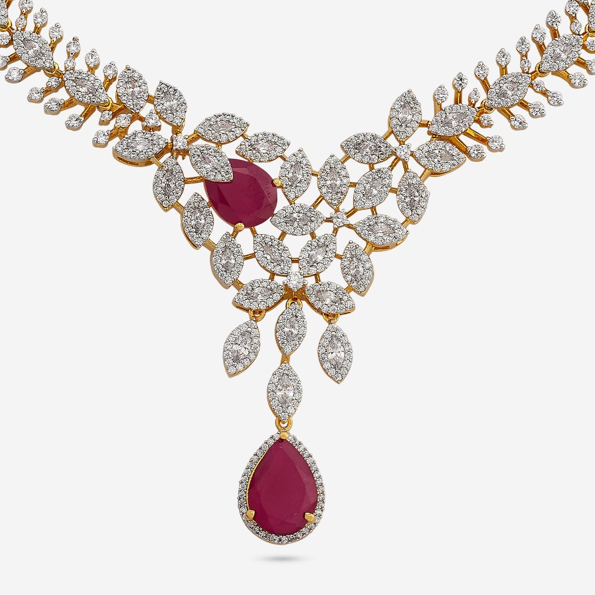 Zircon Necklace 191705 - Image 4