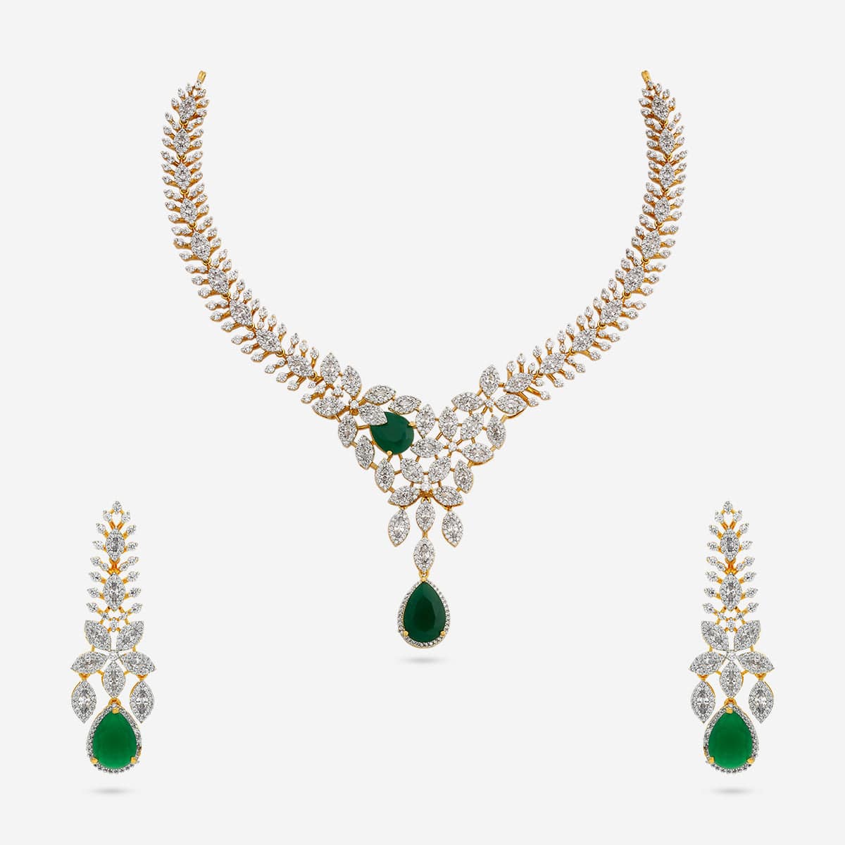 Zircon Necklace 191705 - Image 6