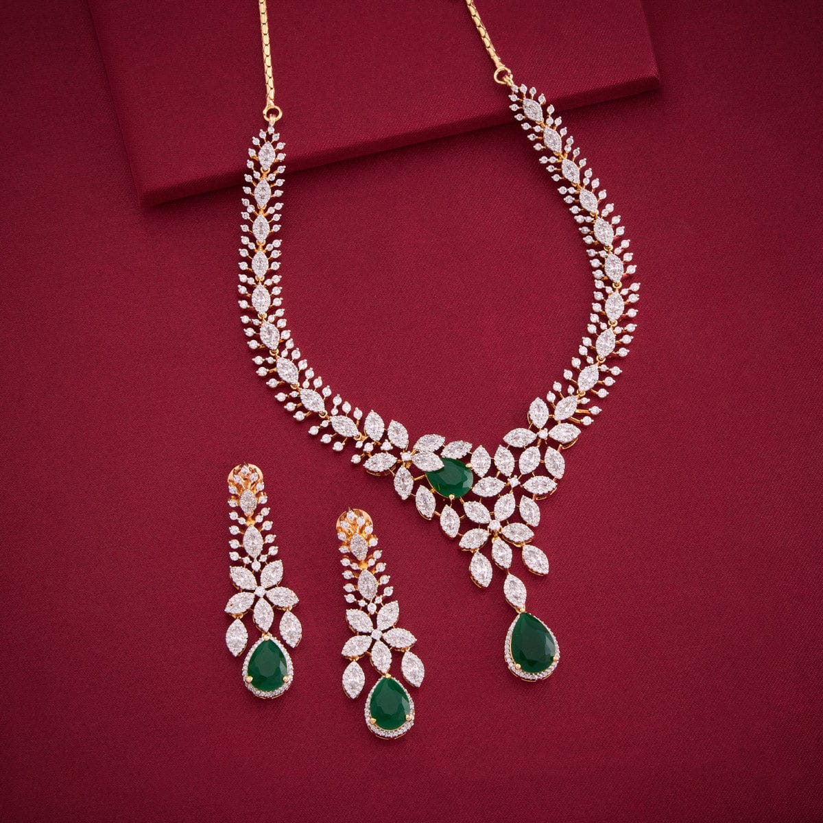 Zircon Necklace 191705 - Image 7