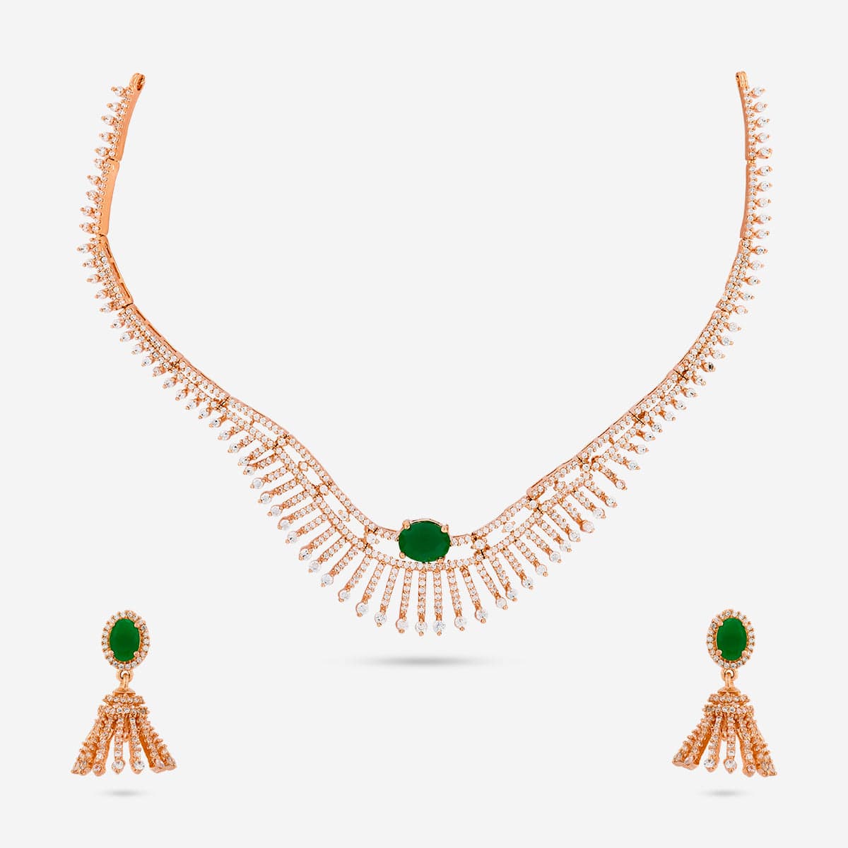Zircon Necklace 191706 - Image 7