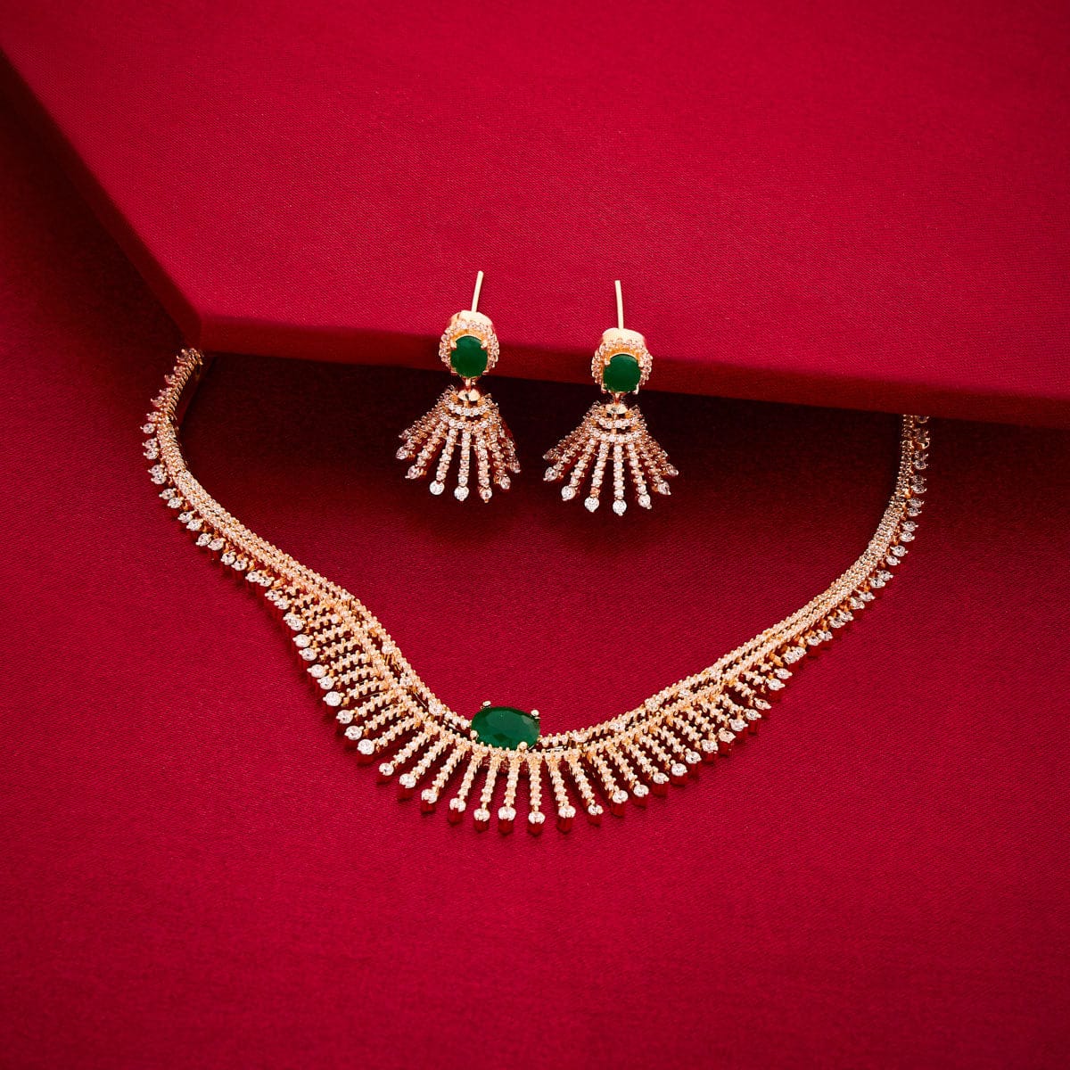 Zircon Necklace 191706 - Image 8