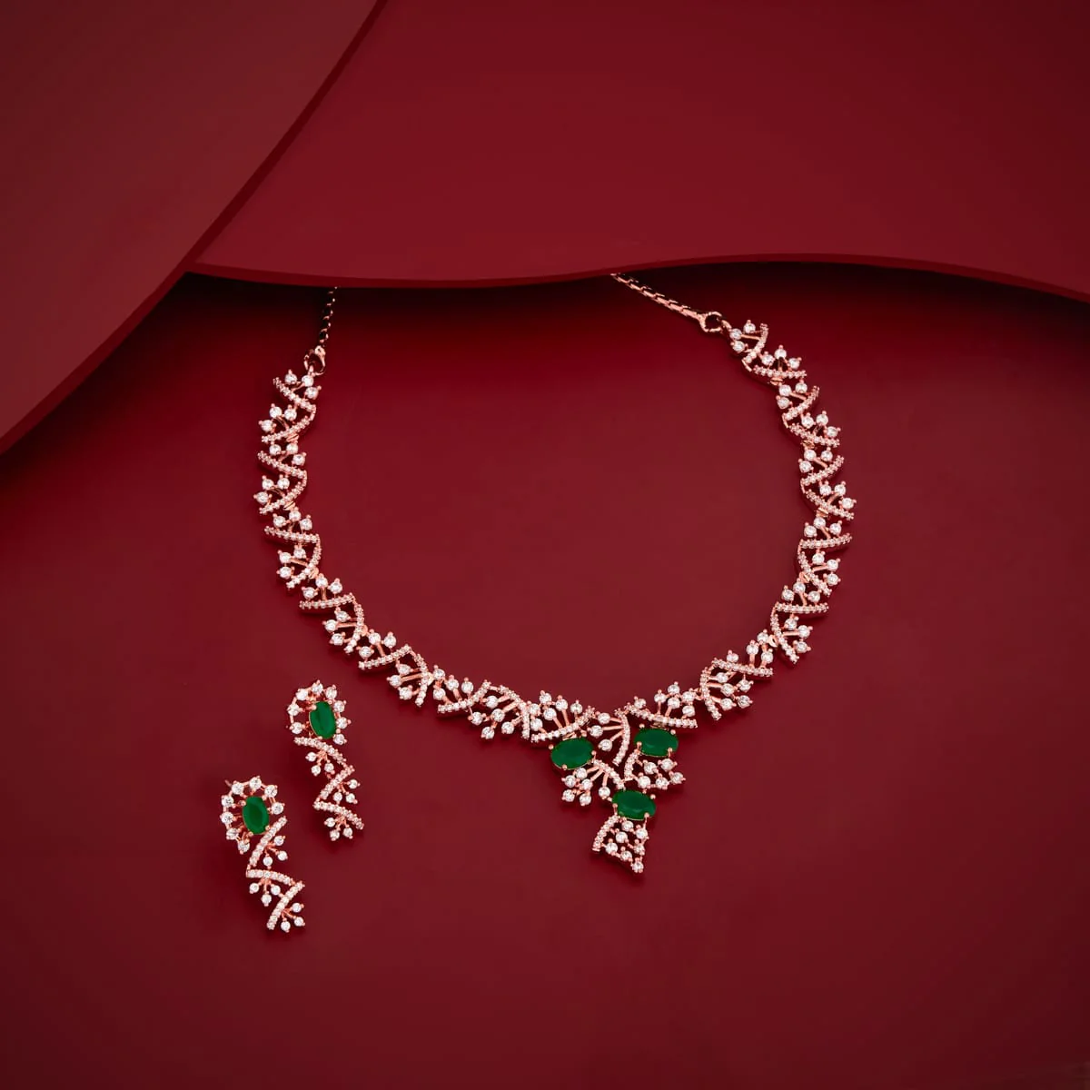 Zircon Necklace 191707 - Image 13