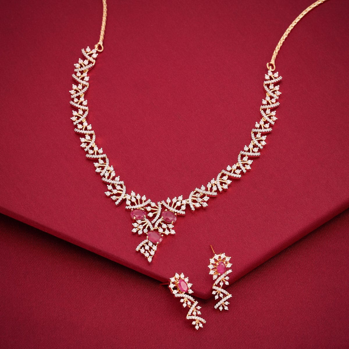 Zircon Necklace 191707 - Image 2