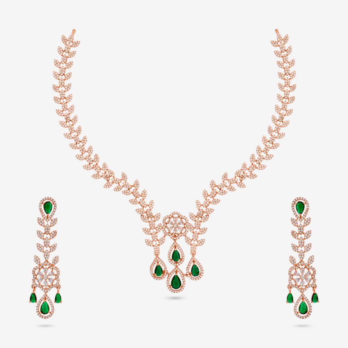 Zircon Necklace 191708 - Image 6