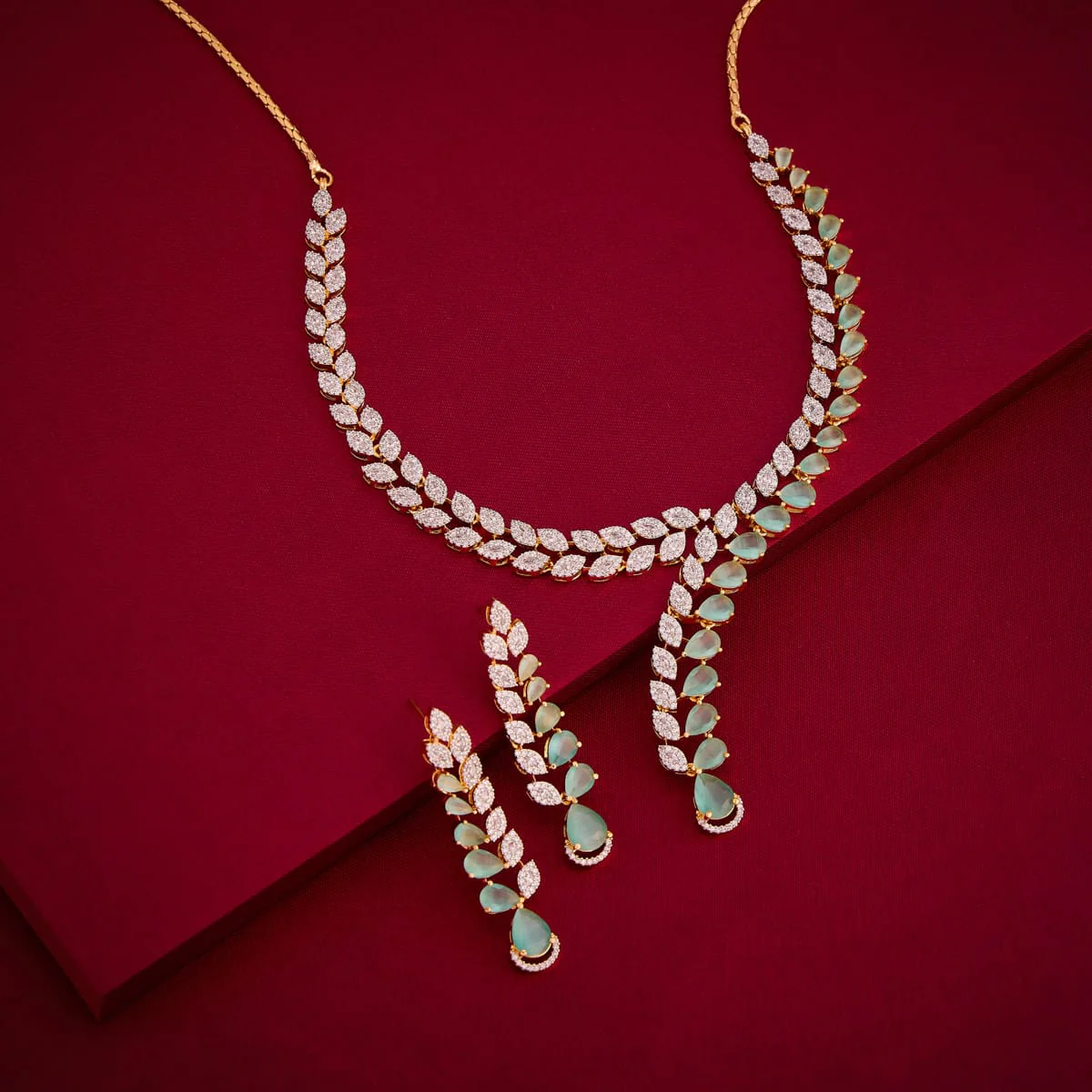 Zircon Necklace 191711 - Image 12