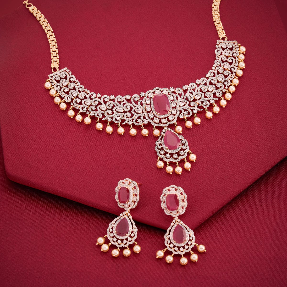 Zircon Necklace 191712 - Image 2