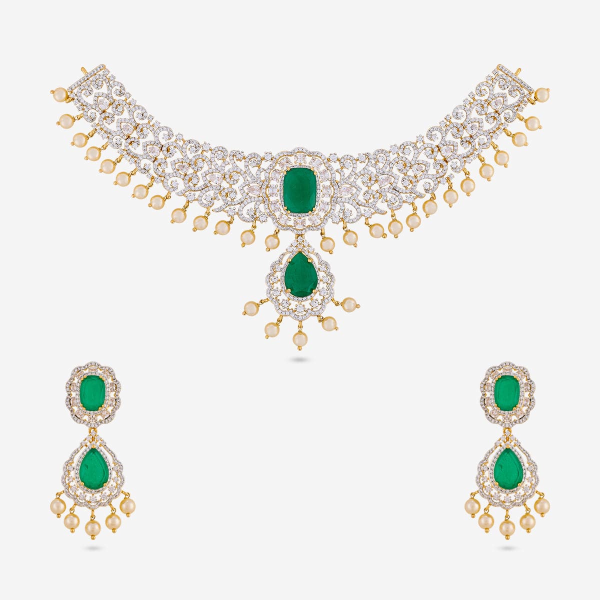 Zircon Necklace 191712 - Image 6