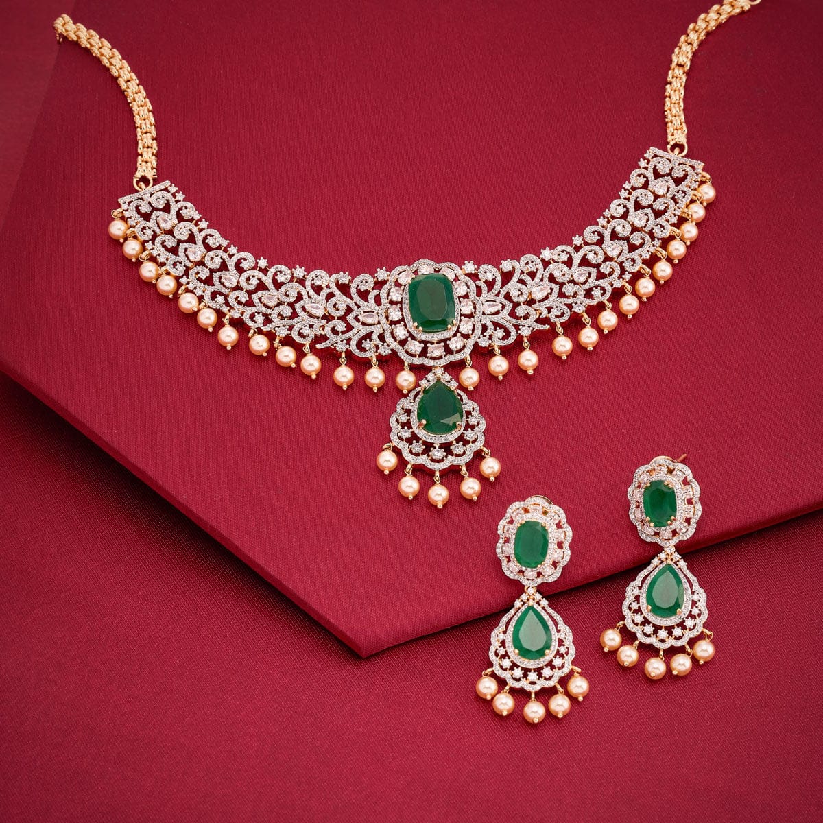 Zircon Necklace 191712 - Image 7