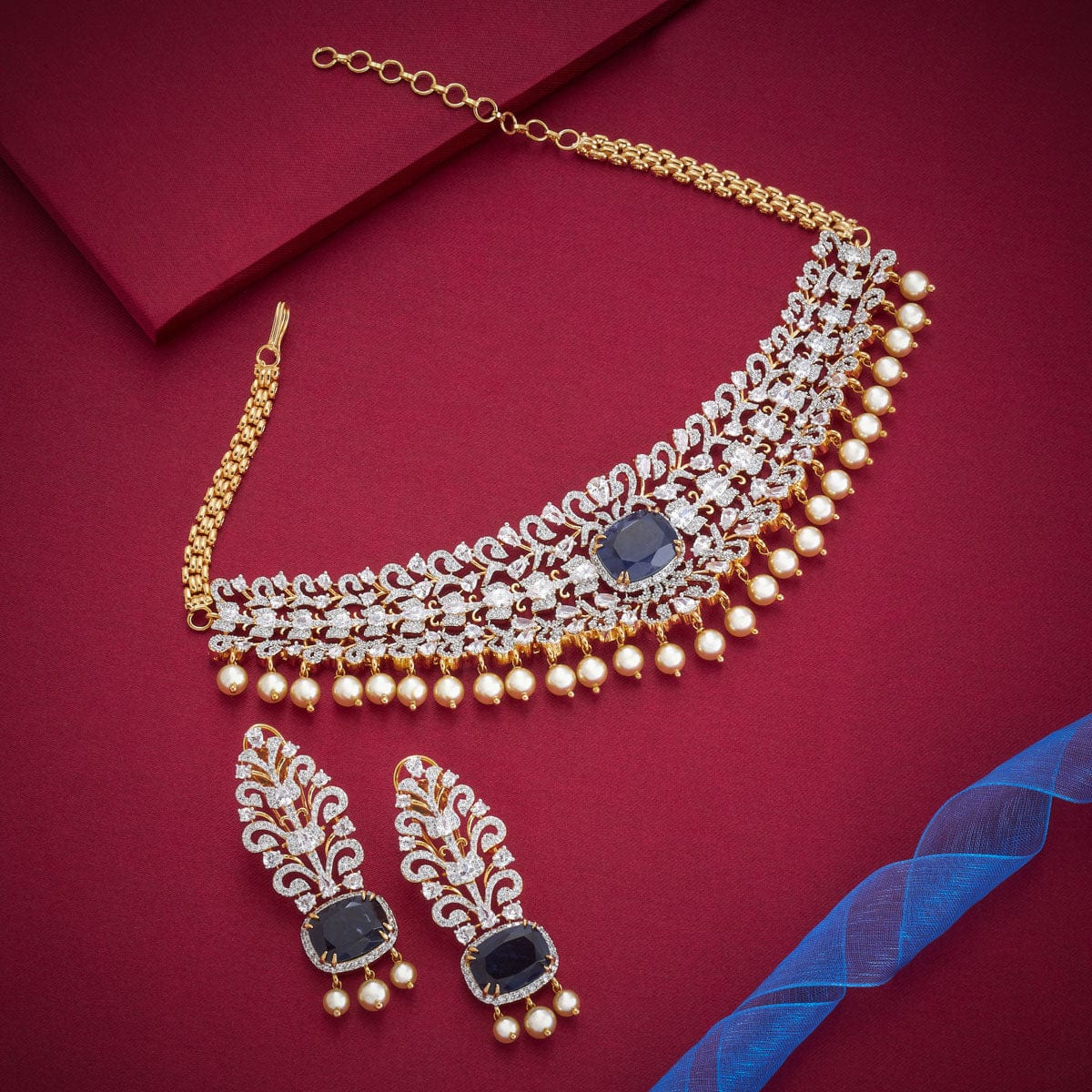 Zircon Necklace 191715 - Image 12