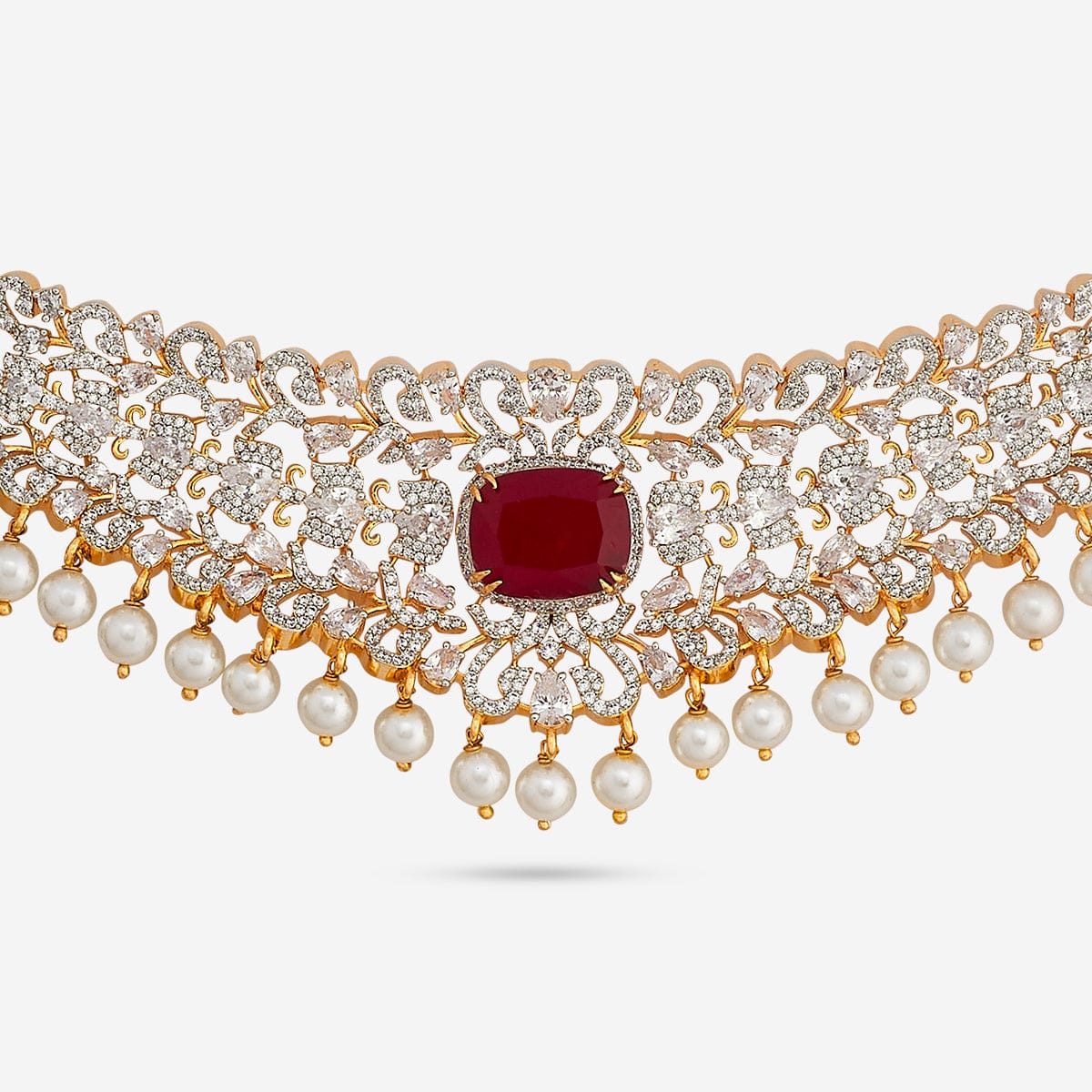 Zircon Necklace 191715 - Image 4