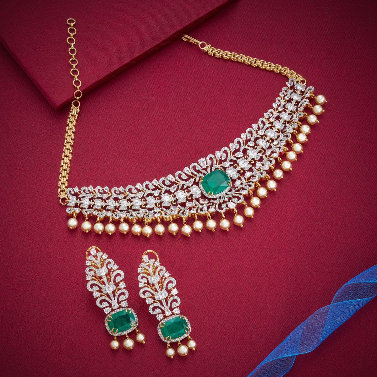 Zircon Necklace 191715 - Image 7