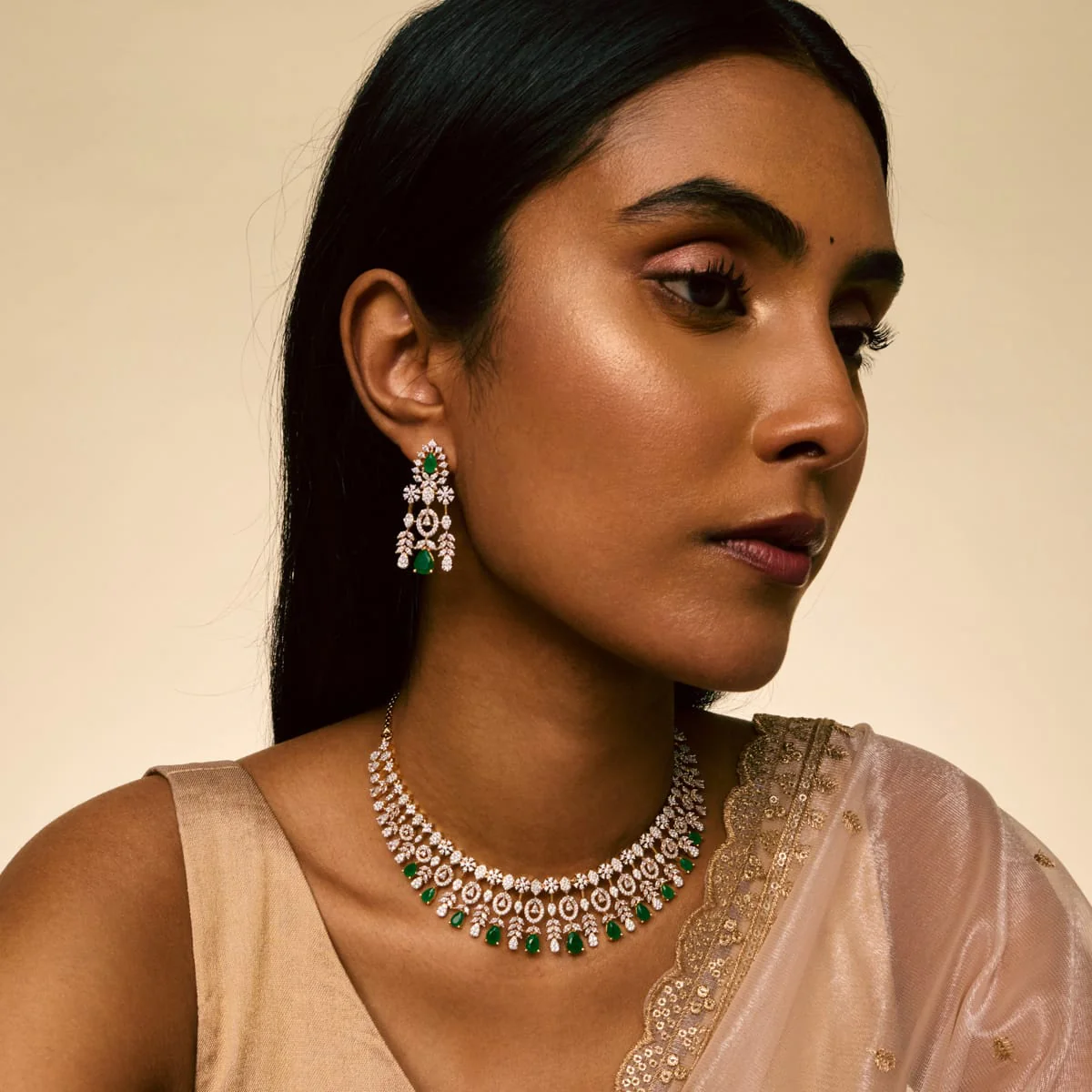 Zircon Necklace 191716 - Image 8