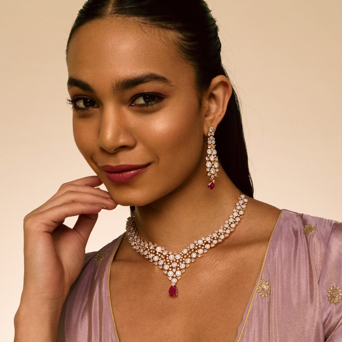 Zircon Necklace 191799 - Image 3