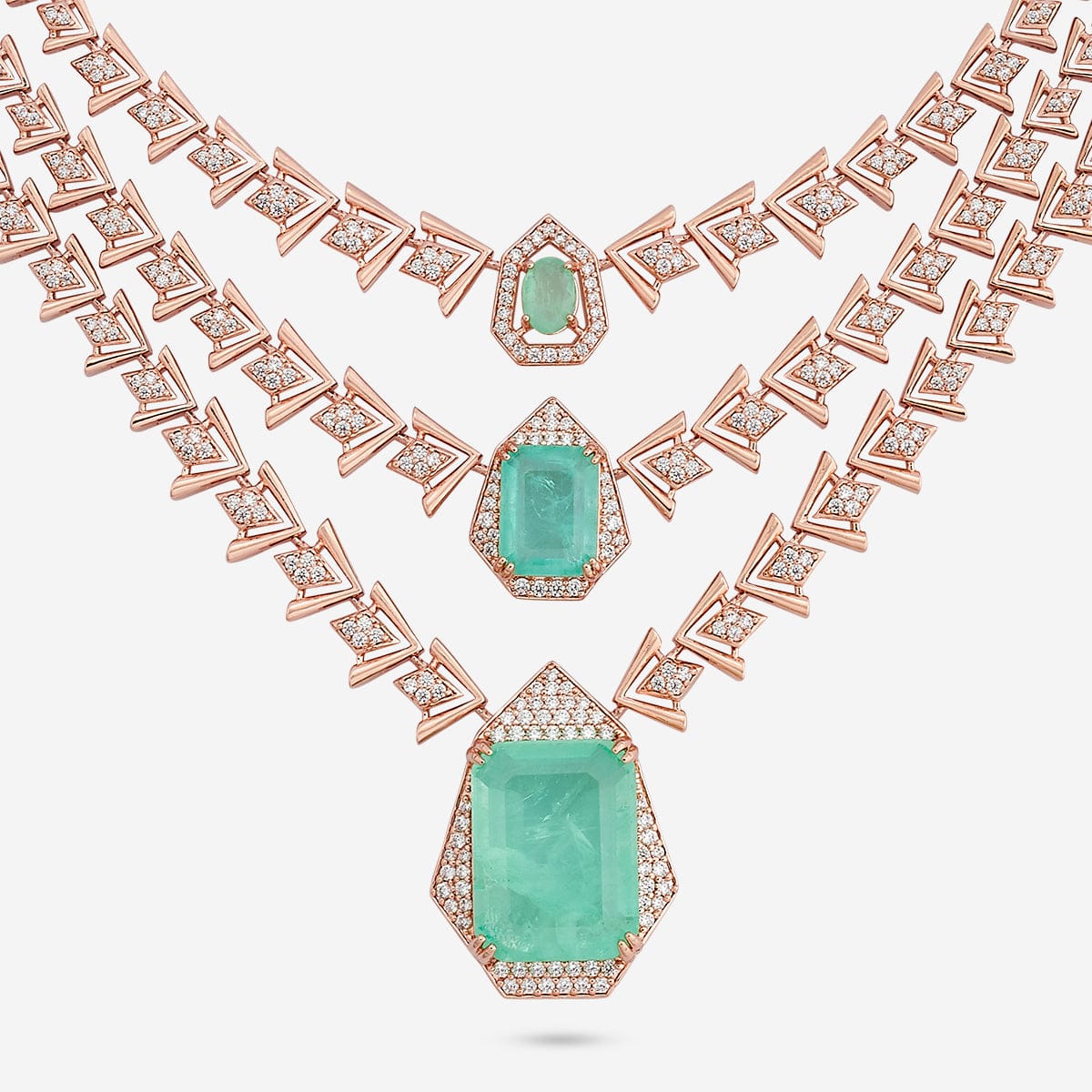 Zircon Necklace 191807 - Image 10