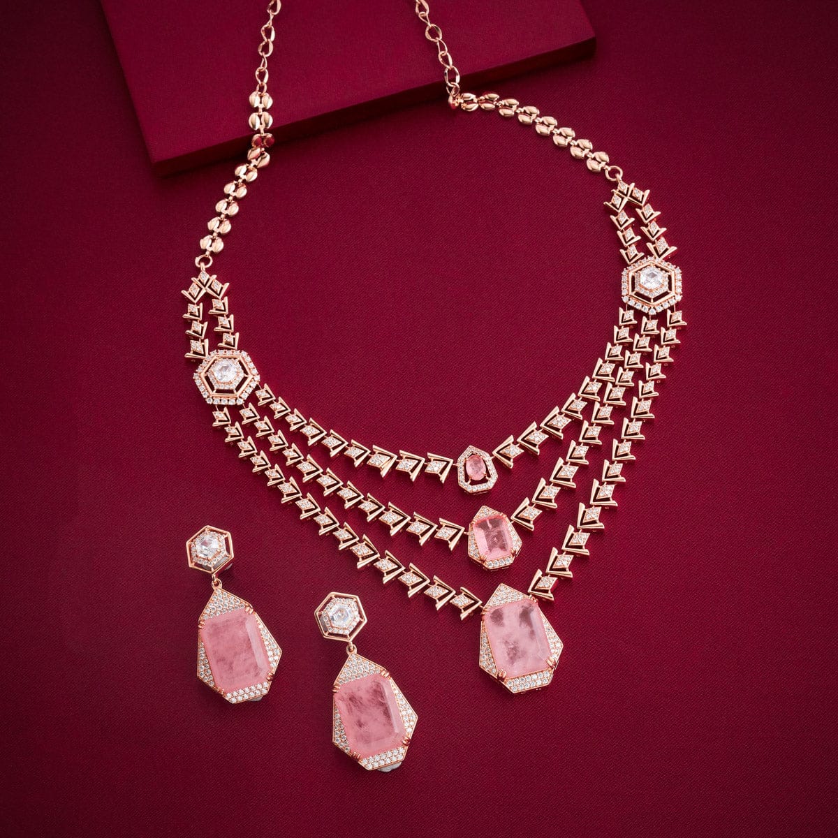 Zircon Necklace 191807 - Image 2