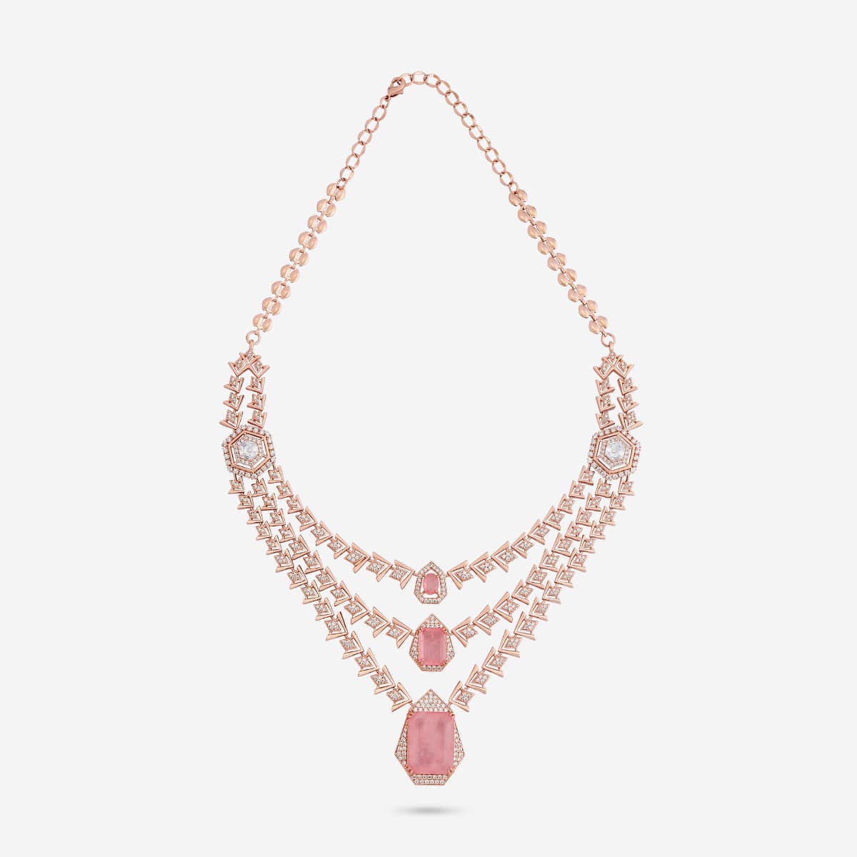 Zircon Necklace 191807 - Image 4