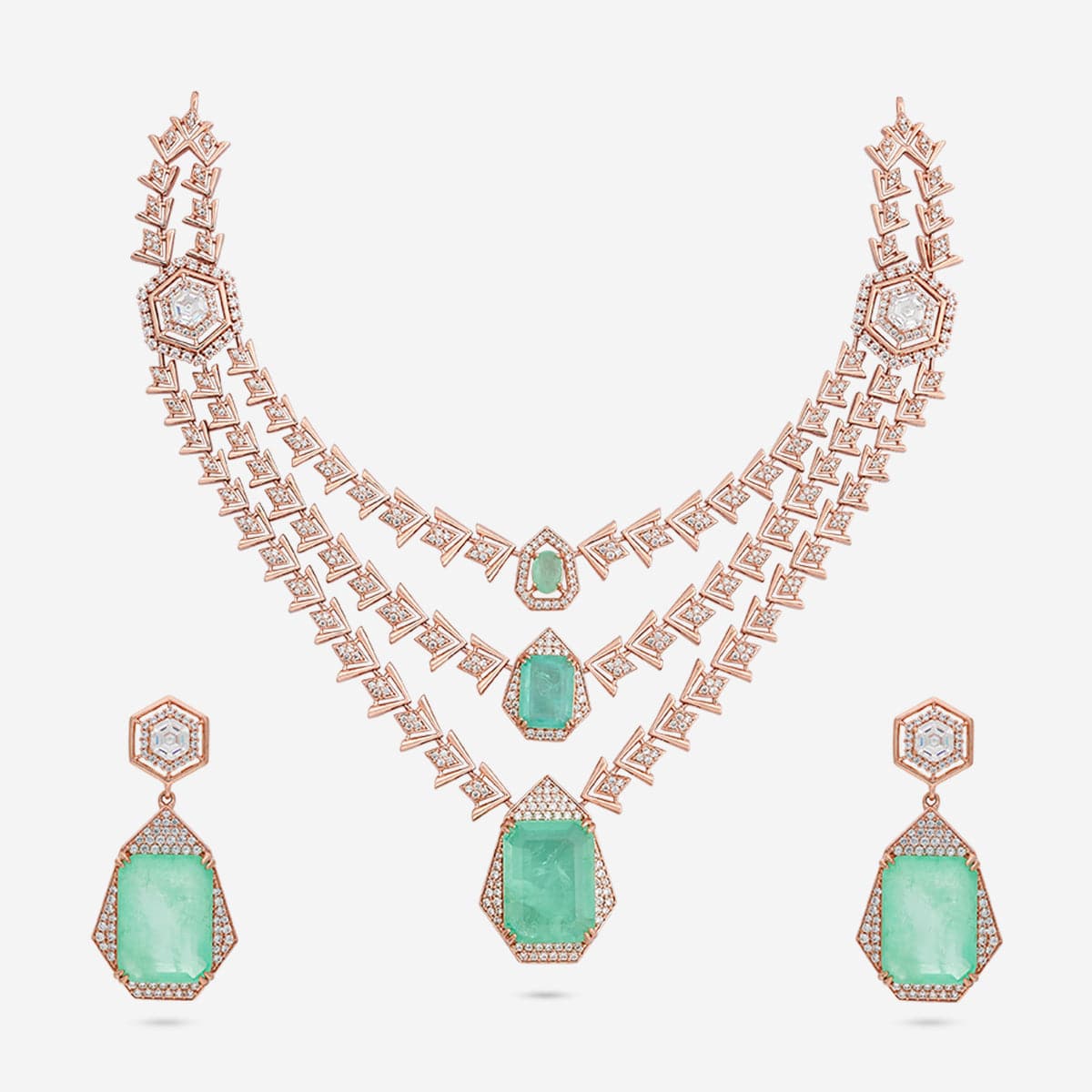 Zircon Necklace 191807 - Image 7