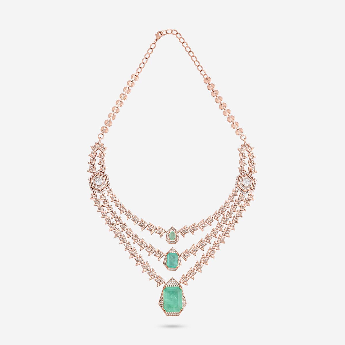 Zircon Necklace 191807 - Image 9