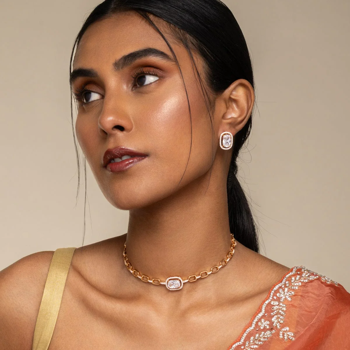 Zircon Necklace 191808 - Image 3