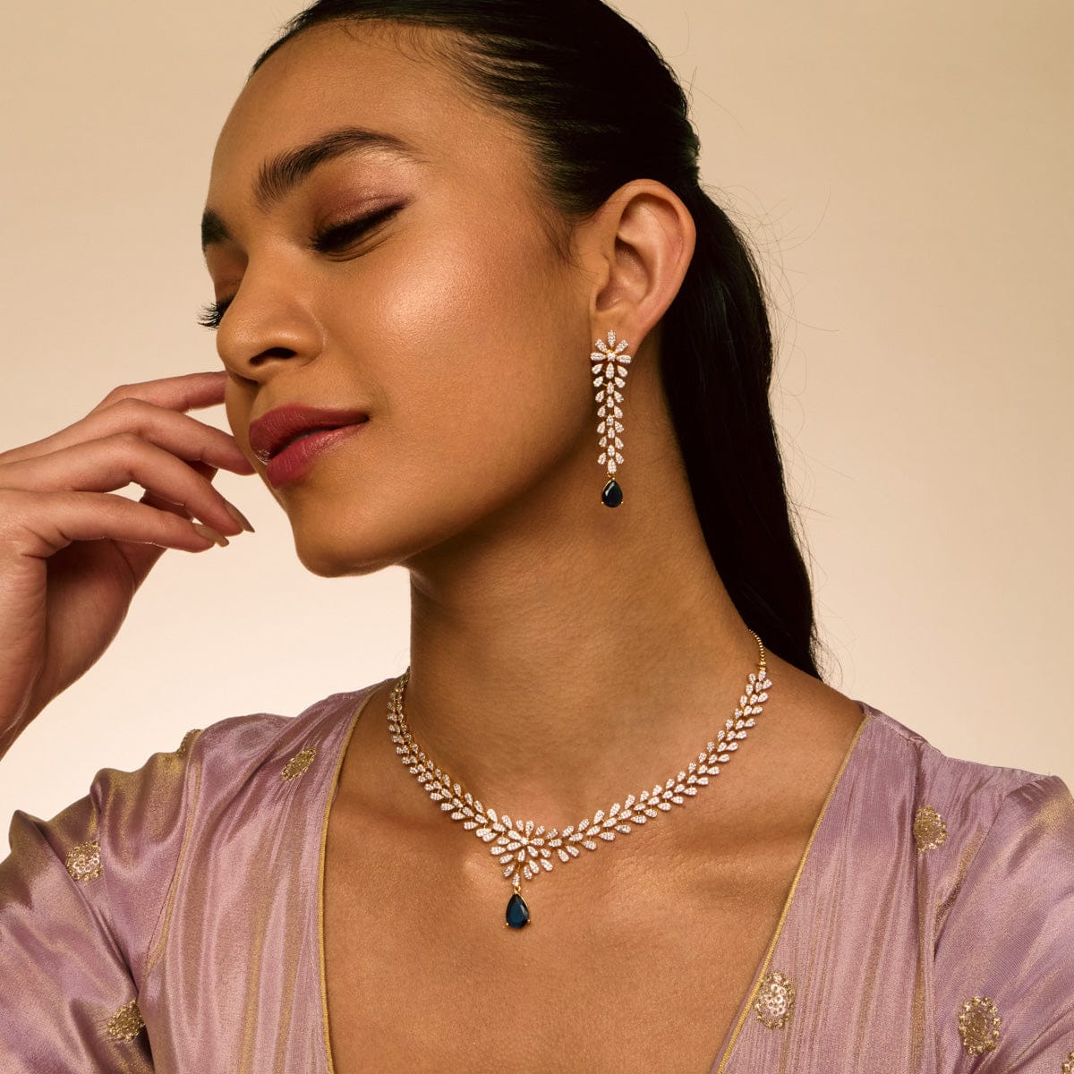 Zircon Necklace 191871 - Image 8