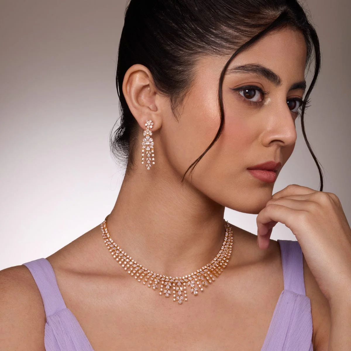 Zircon Necklace 192264 - Image 3
