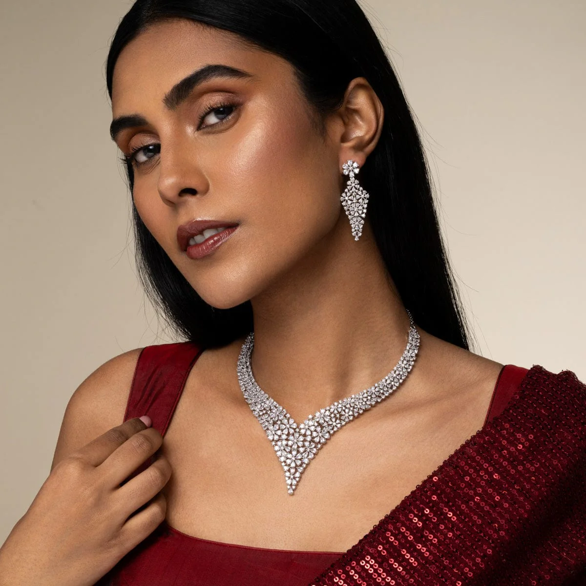 Zircon Necklace 192271 - Image 3