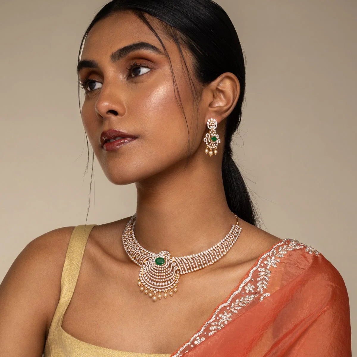 Zircon Necklace 192324 - Image 8