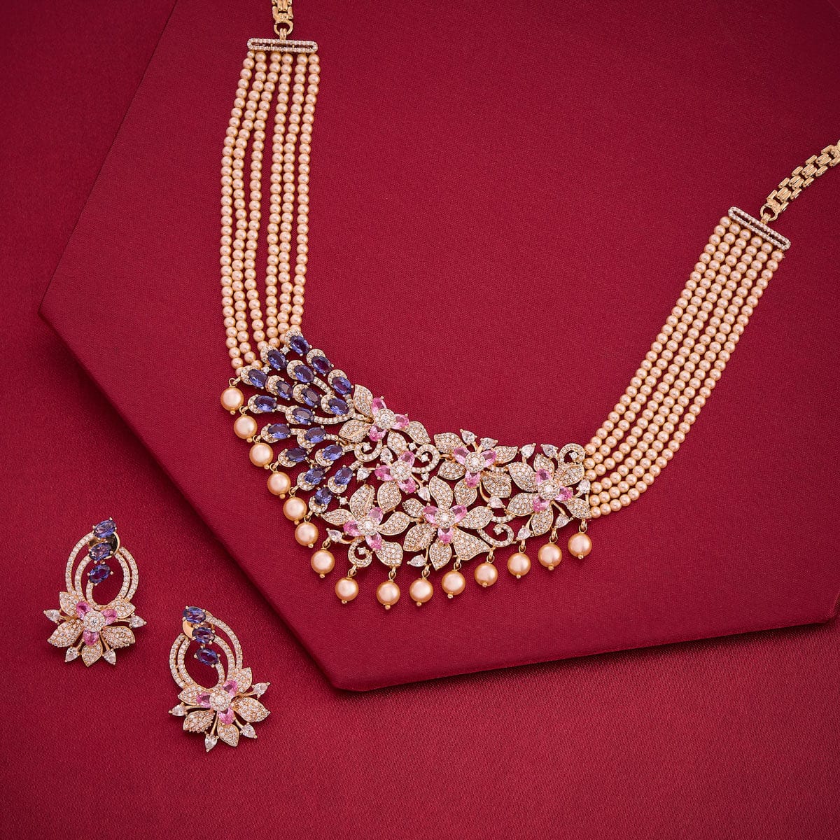Zircon Necklace 192406 - Image 8